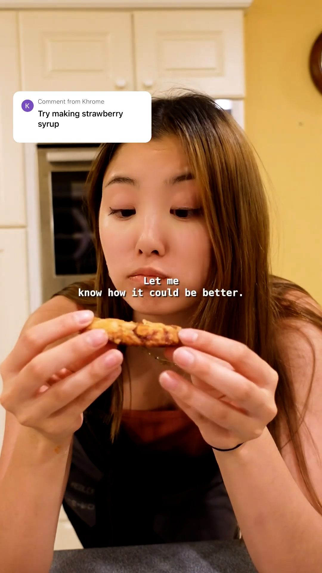 Second attempt at perfecting strawberry gochujang cookies