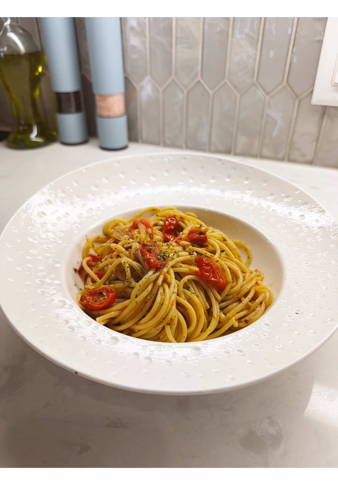 Simple cherry tomato pasta recipe ready in minutes