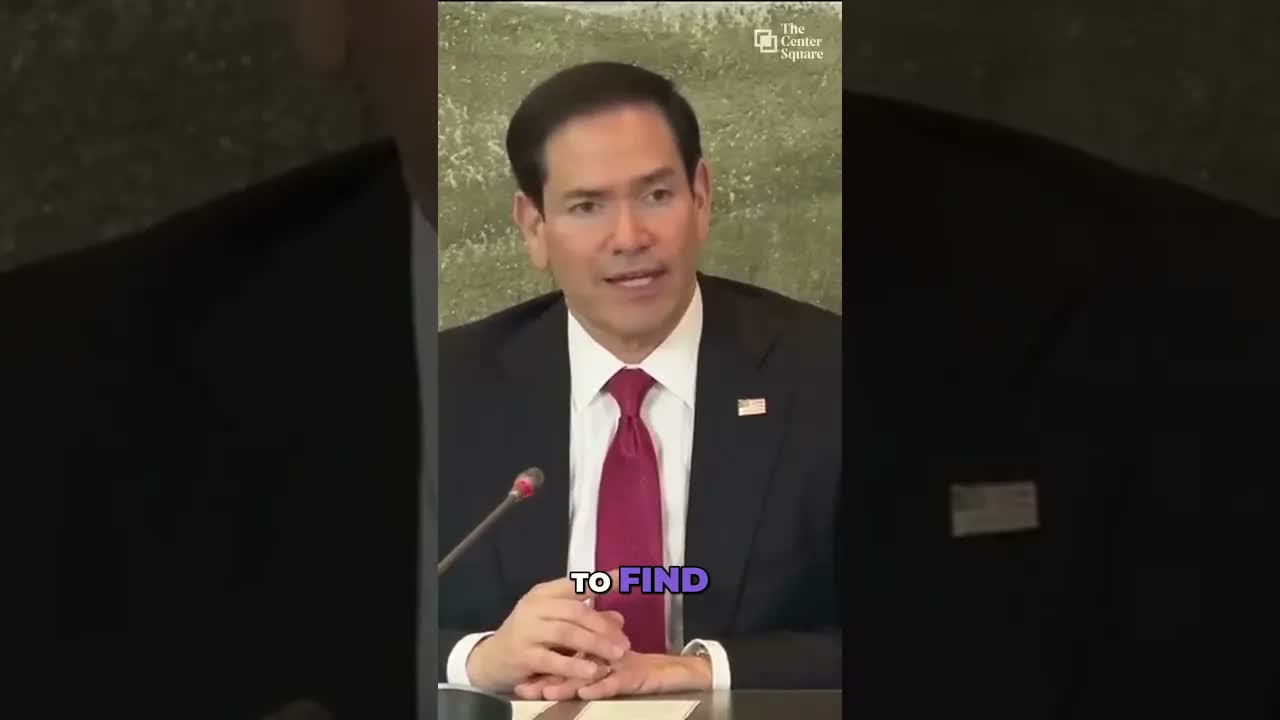Marco Rubio Says Access to Critical Minerals Is Essential for Innovation