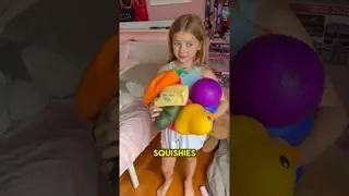 There can never be enough squishies! 🤪😂 #squishies #comedy #shorts