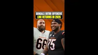 The entire Bengals offensive line is back! #CincinnatiBengals #WhoDey #RuleTheJungle #NFL