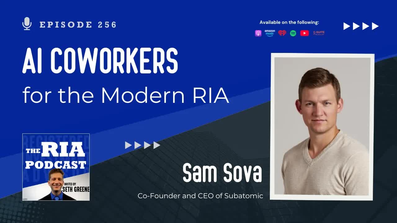Episode 256: AI Coworkers for the Modern RIA