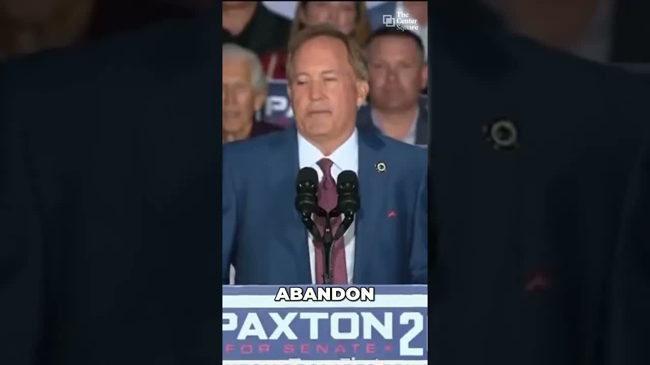 Ken Paxton Praises Trump After Texas GOP Senate Primary Victory