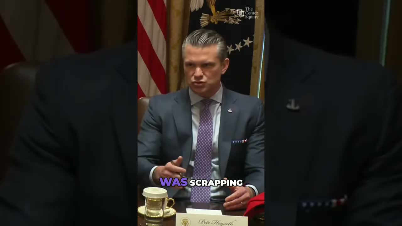 Hegseth Says Trump Prevented Iran From Obtaining Nuclear Weapons