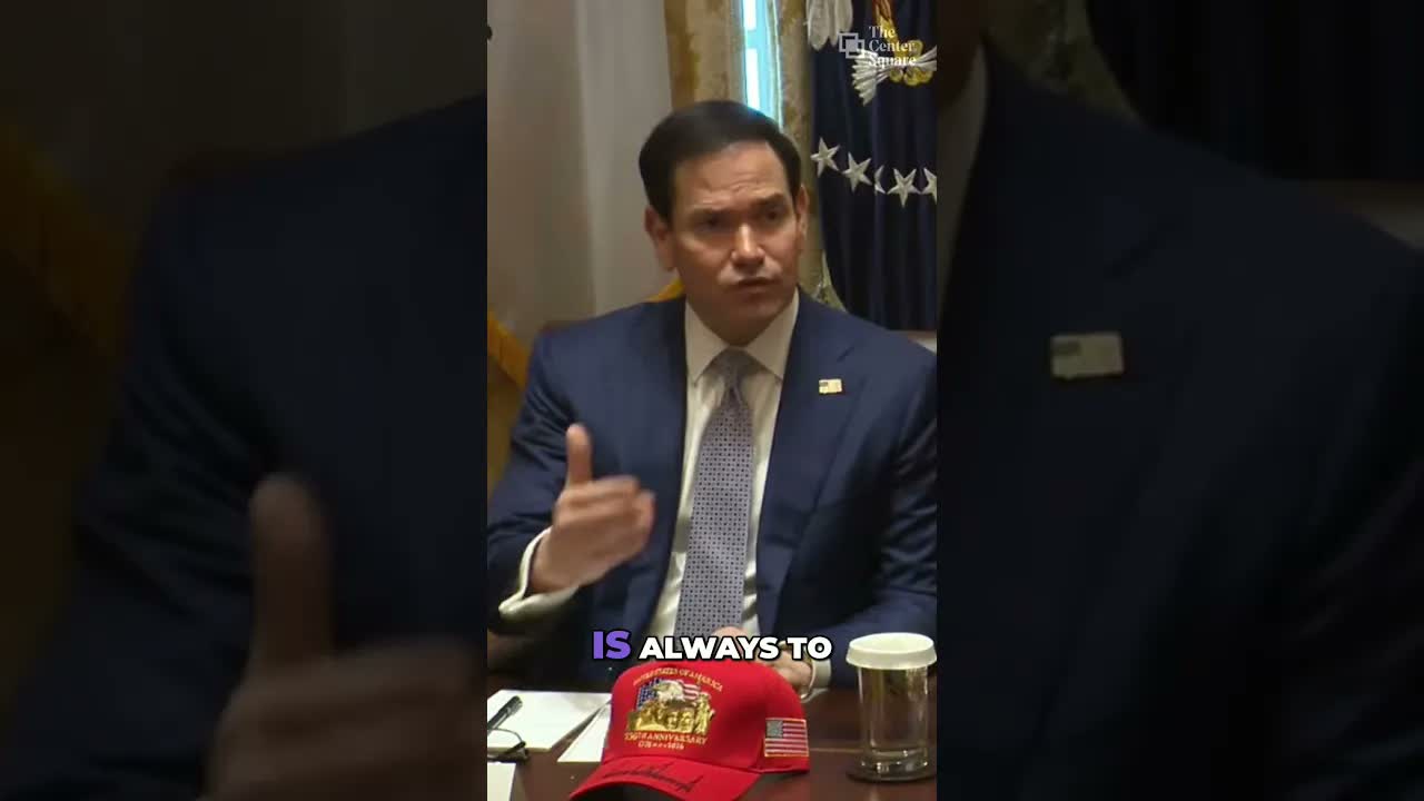 Rubio Discusses Diplomacy and Ongoing Iran Nuclear Negotiations