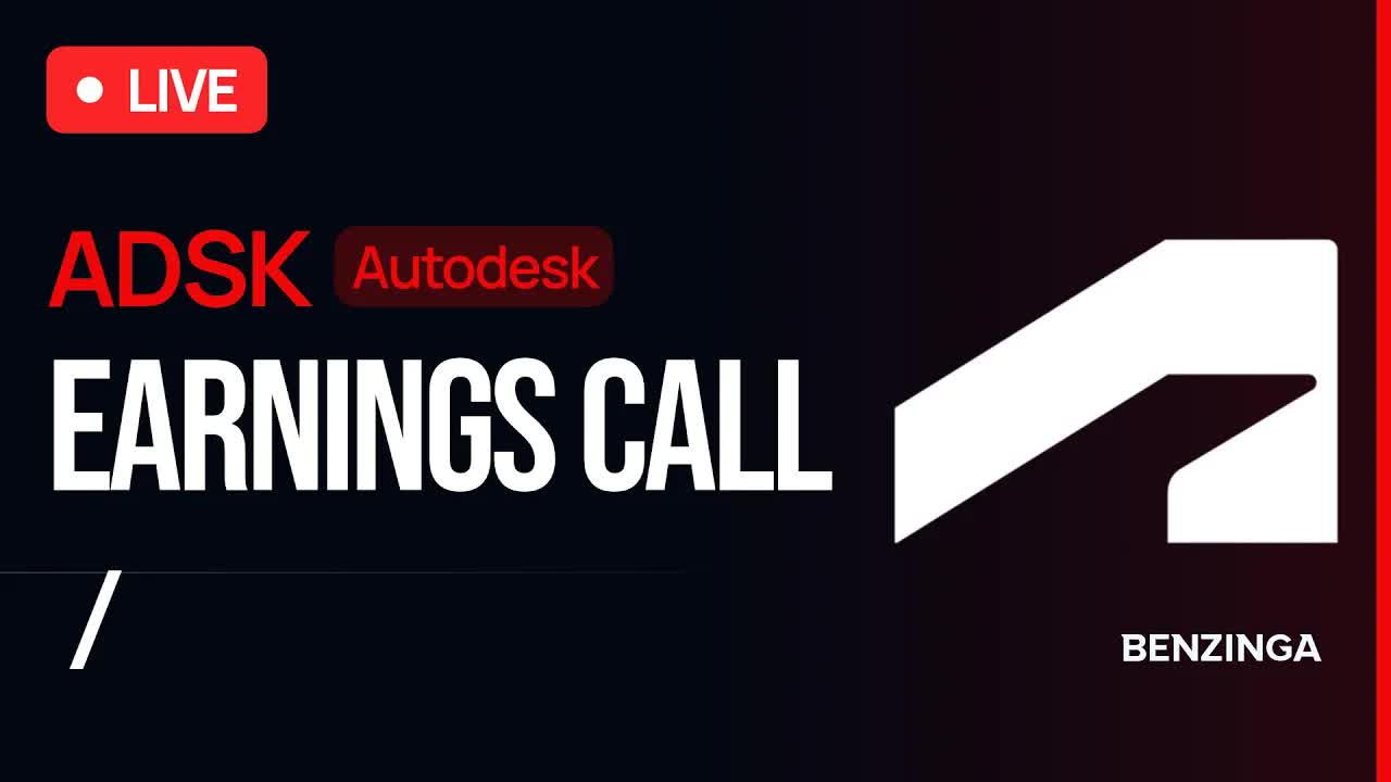Autodesk Earnings Call | $ADSK | 🔴 WATCH LIVE