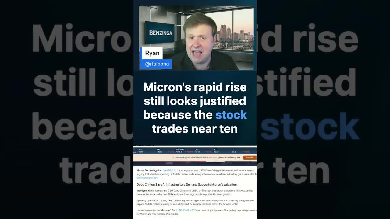 Micron Trading at 10x