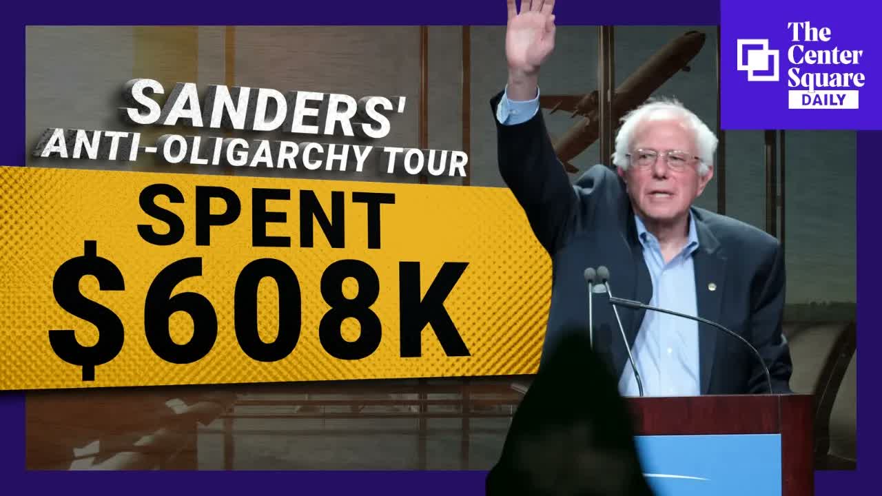 Sanders' Anti-Oligarchy Tour Spent Big on Luxury Travel | The Center Square Daily