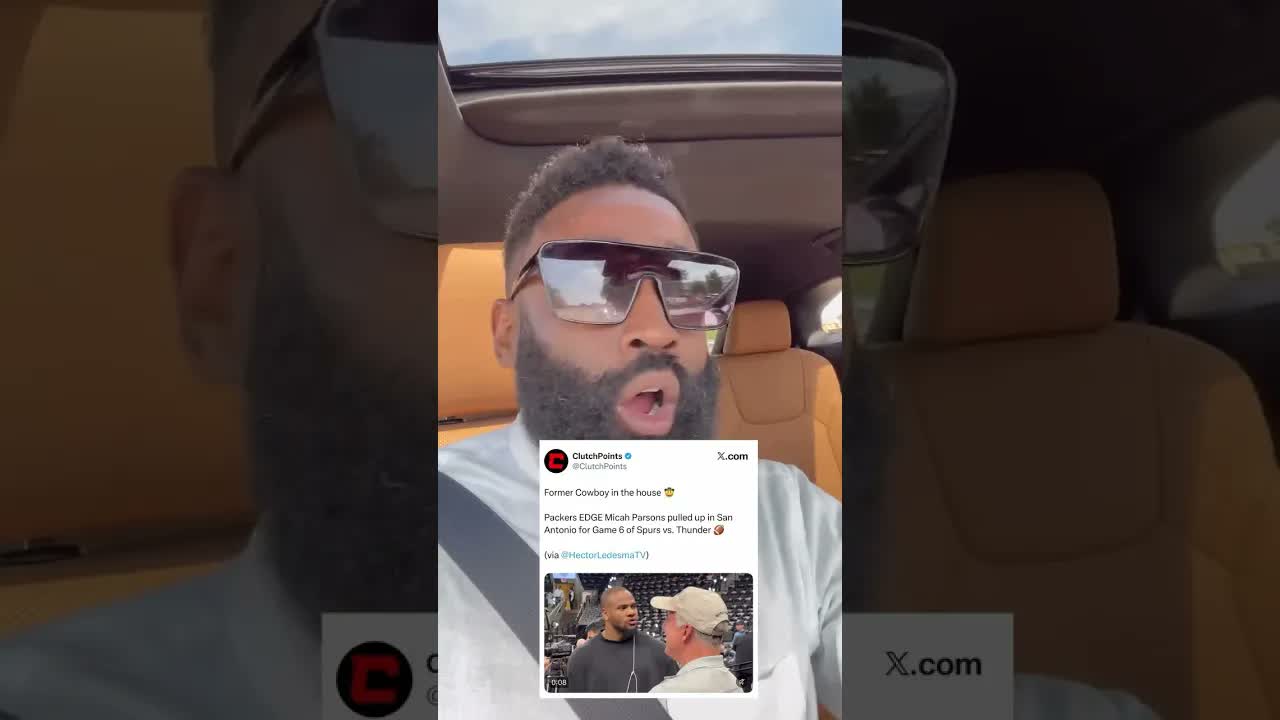 You could leave out the “Former Cowboy” part. It’s lame at this point 🤷🏾 ♂️ He’s a Packer now…