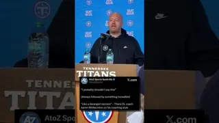 #Titans DL Coach Aaron Whitecotton is the best. #defensiveline #football #titanup #nflfootball #nfl