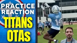 Titans OTA Reaction: Carnell Tate isn't the ONLY one turning heads