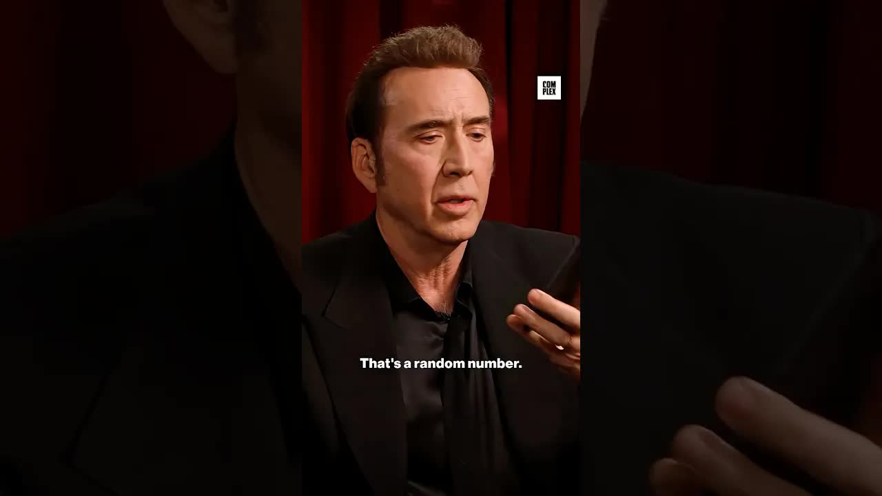 Nicolas Cage shares an unfortunate first kiss story #IWAM