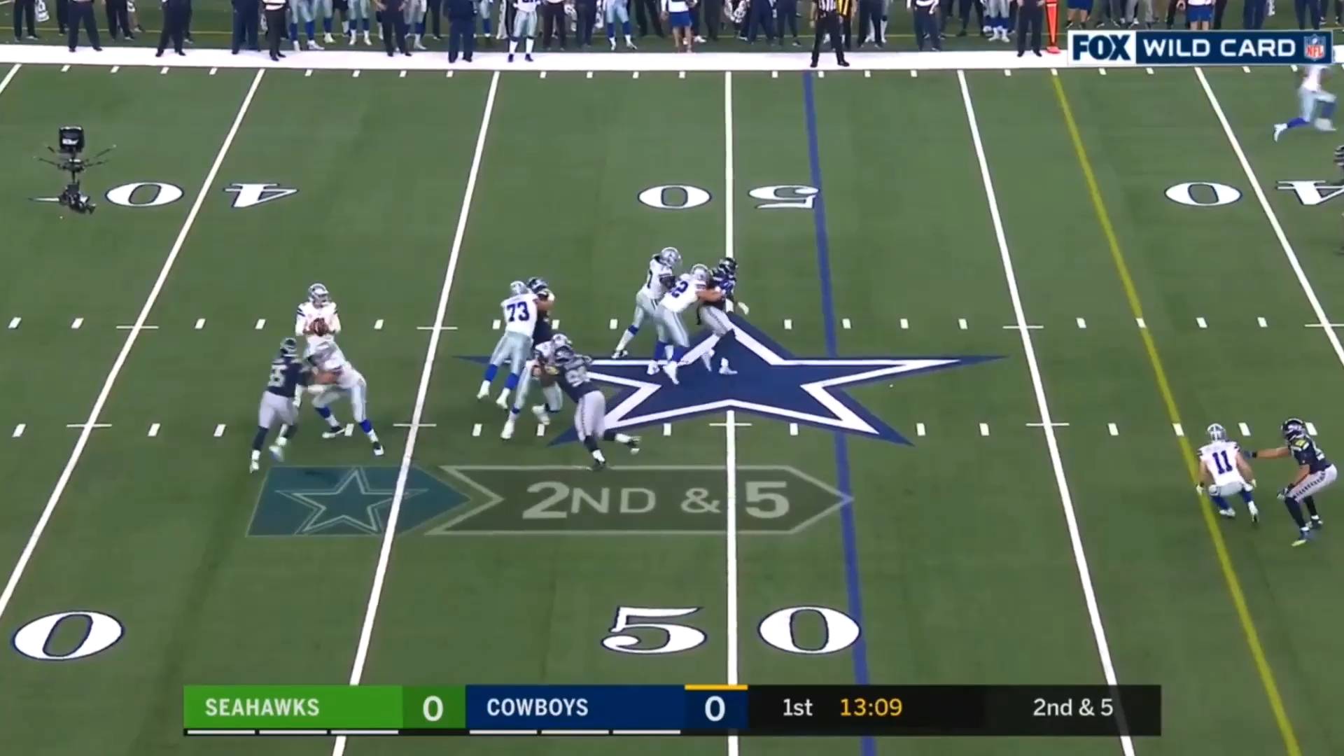 Who remembers this Cowboys vs Seahawks Wild Card game?