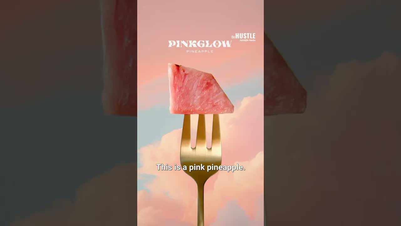 Have you ever seen a pink pineapple?