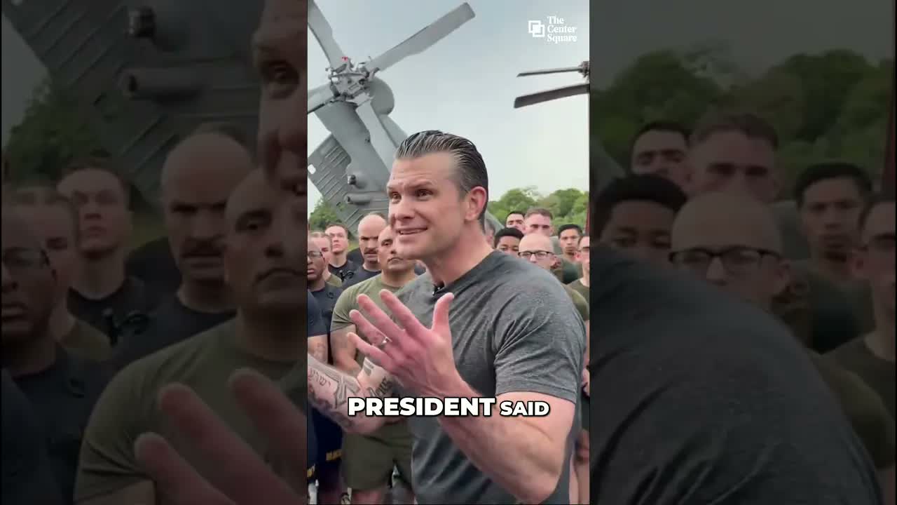 Pete Hegseth Says Military Strength Gives President More Diplomatic Options