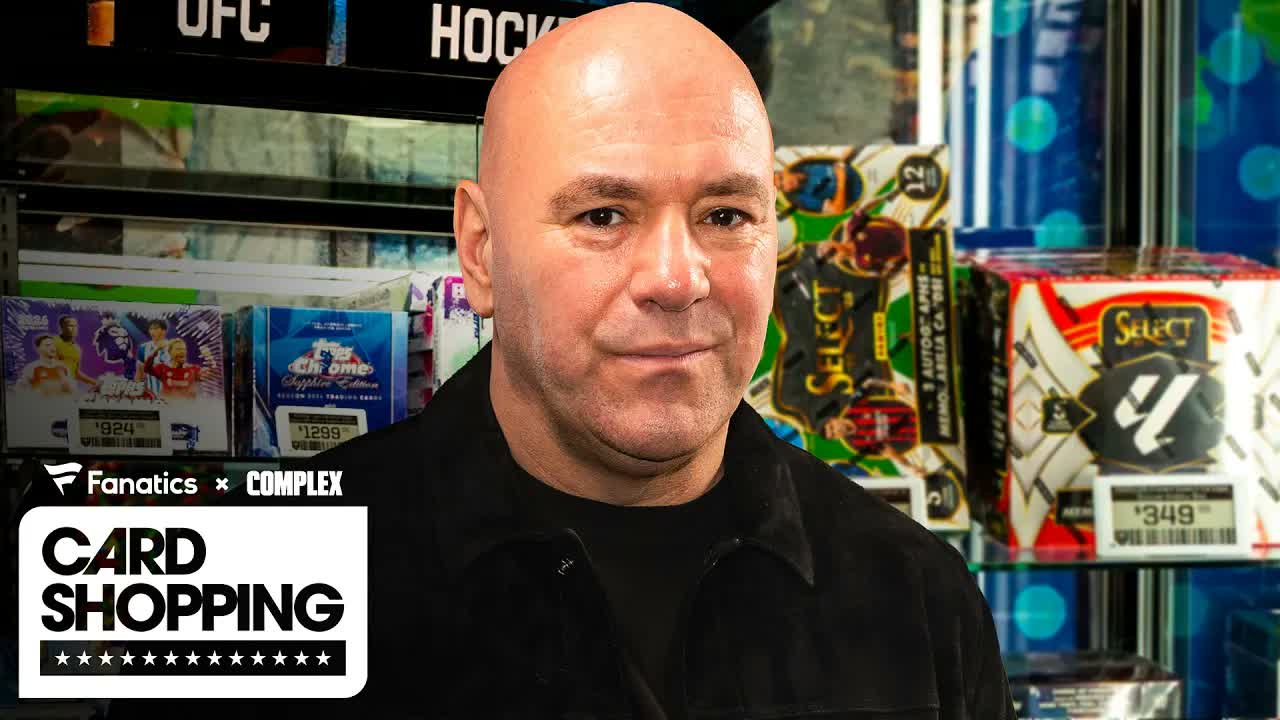 Dana White Goes Card Shopping | Spends Over $36,000 On Rare Tom Brady, Mickey Mantle & Ohtani Cards
