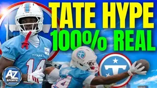 Carnell Tate HYPE hits different at Titans OTA practice AGAIN