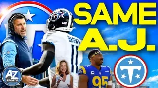 A.J. Brown pulls stunt back to Mike Vrabel the same way he left him and the Titans before