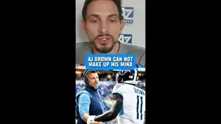 AJ Brown's reunion with Mike Vrabel can only be described as ironic...