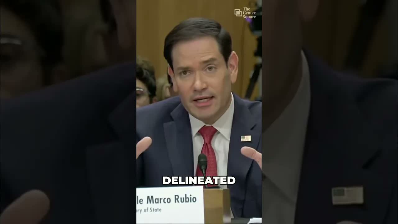 Marco Rubio Discusses Path Forward With Iran