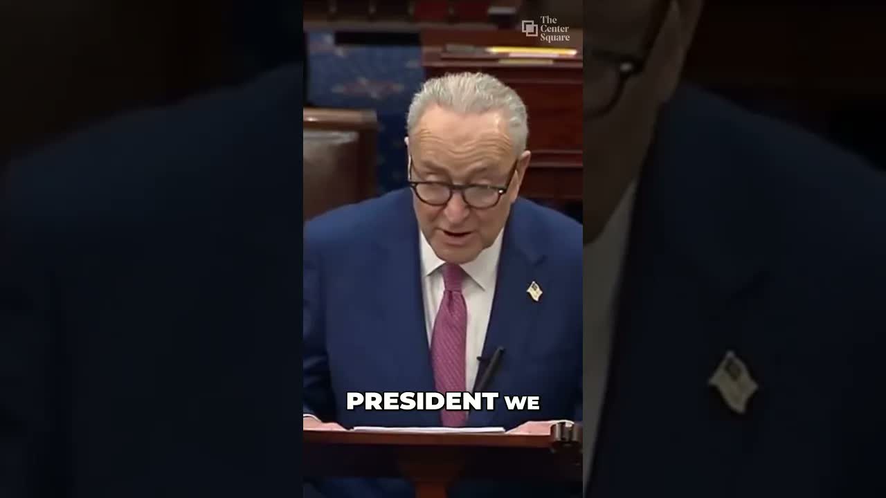 Schumer Challenges Republicans Over President Trump's "Anti-Weaponization Fund"
