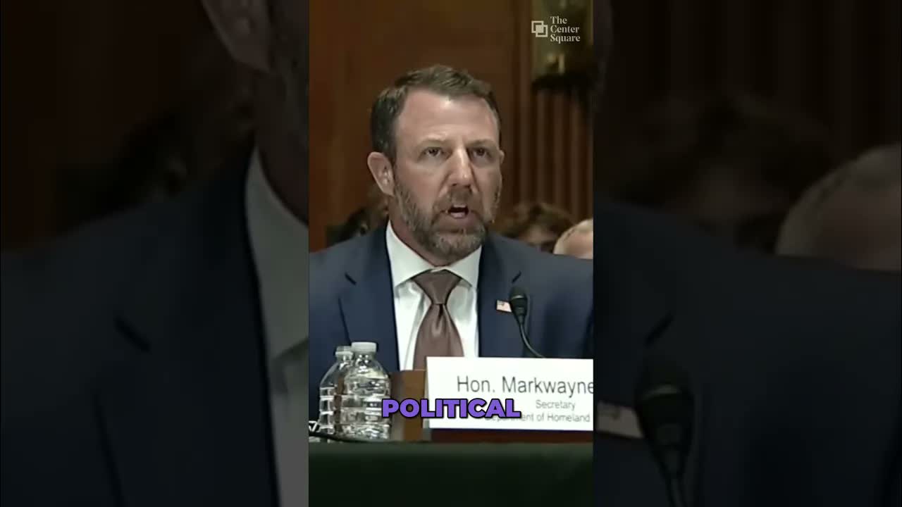 DHS Sec. Markwayne Mullin Defends ICE Agents