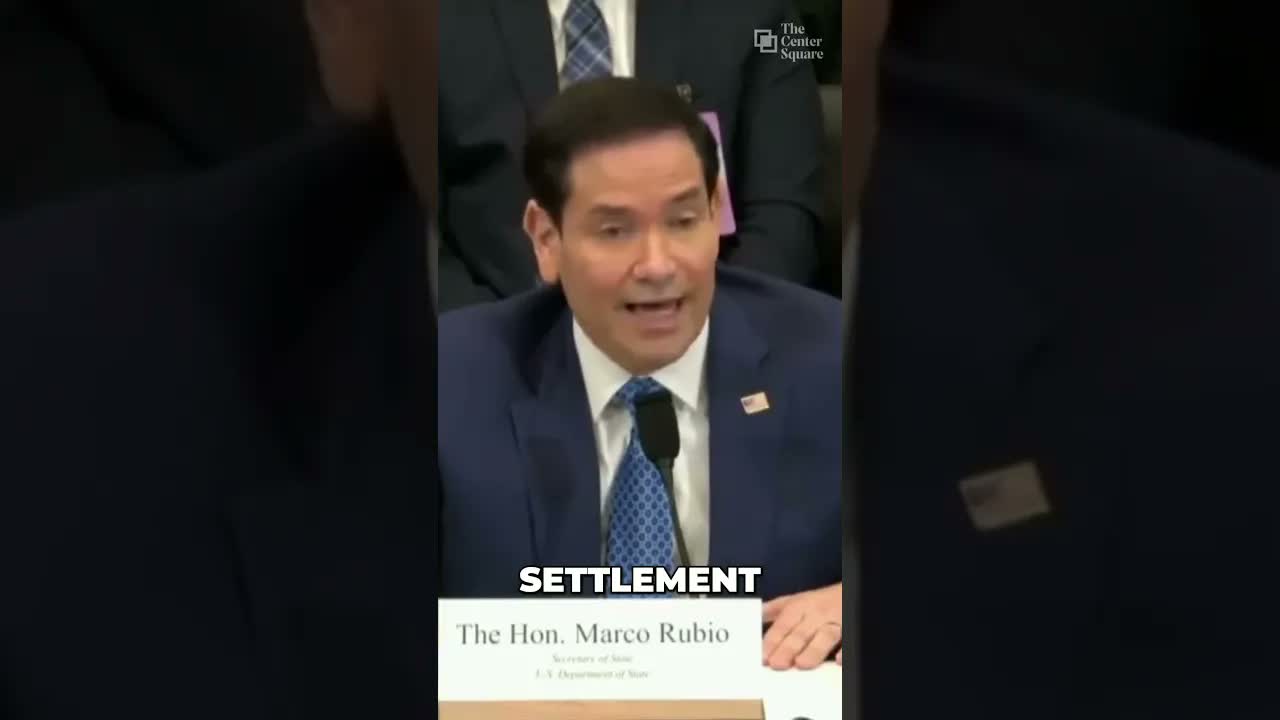 Rubio Says Peace Deal Remains Unlikely Between Russia And Ukraine