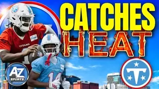 Titans Offense CATCHES HEAT and Carnell Tate is the One to Save It