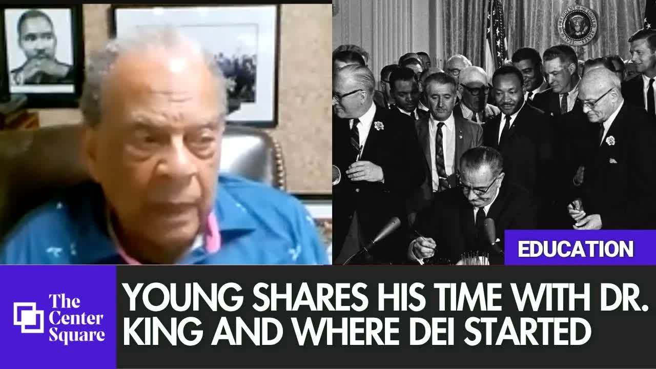 Young Shares His Time With Dr. King and Where DEI Started in Civil Rights Movement