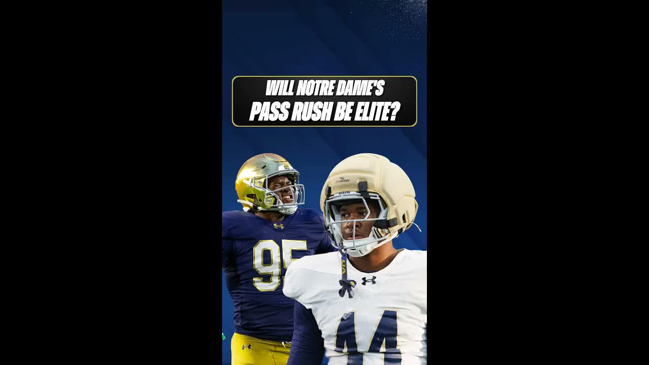 These pass rushers hold the key for the #FightingIrish defense going from great to ELITE