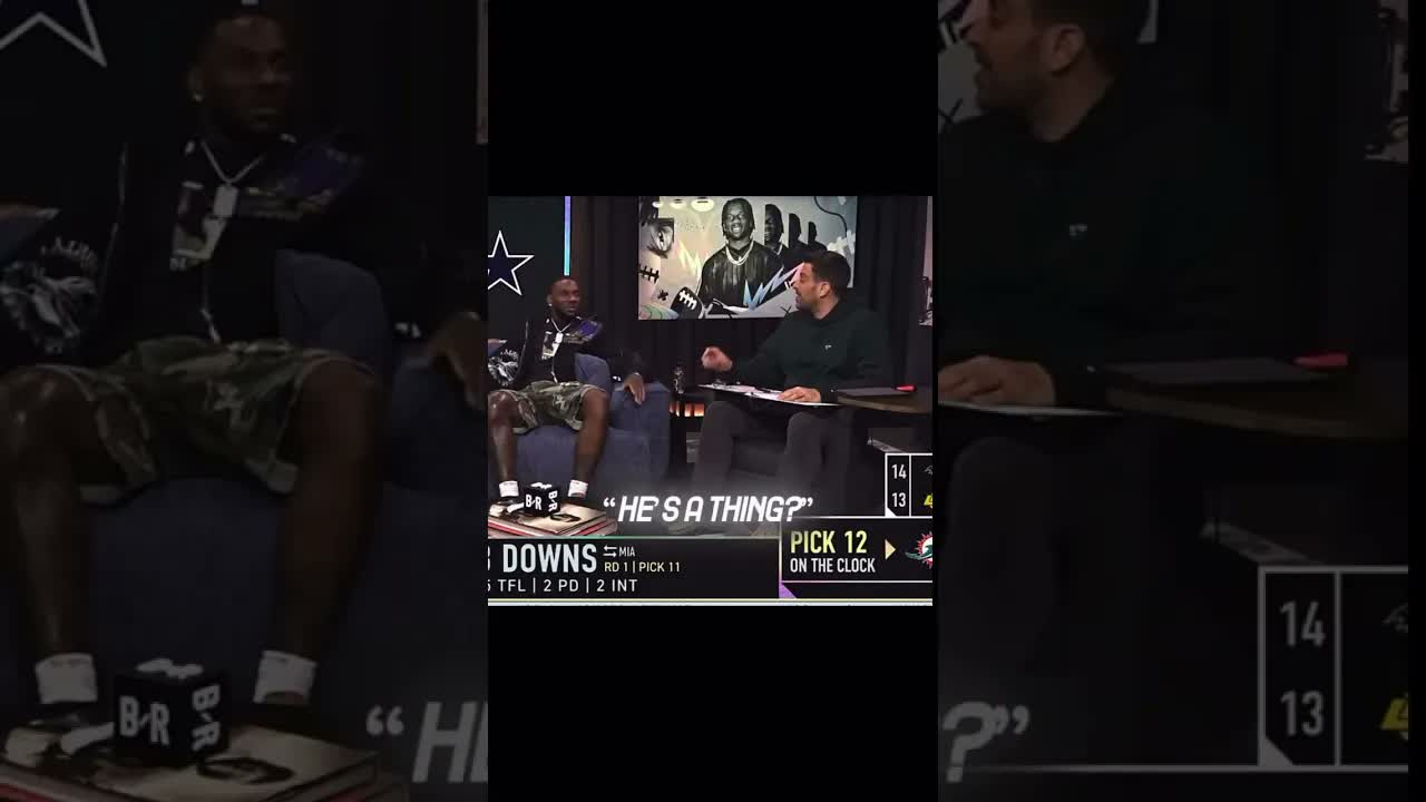 Malik is terrified to play #Cowboys Caleb Downs twice a year