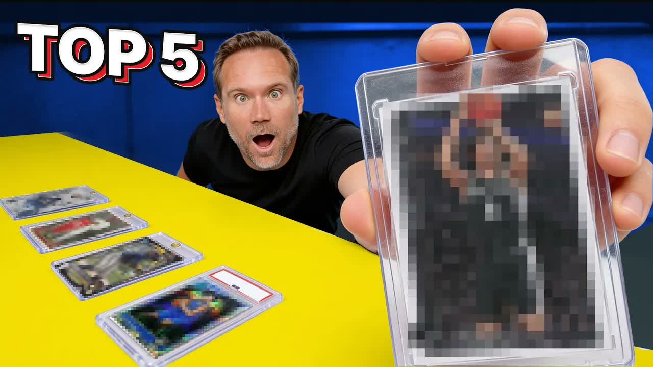 TOP 5 HOTTEST SPORTS CARDS!