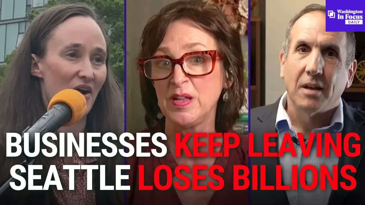 Millions Lost In Manufacturing Expansion + Thousands Leave King County Taking Billions With Them