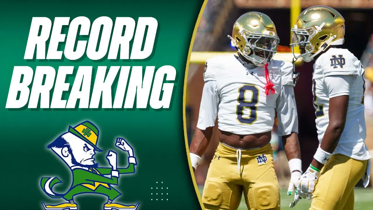 Notre Dame's Secondary Could Shatter Records in the 2027 NFL Draft...