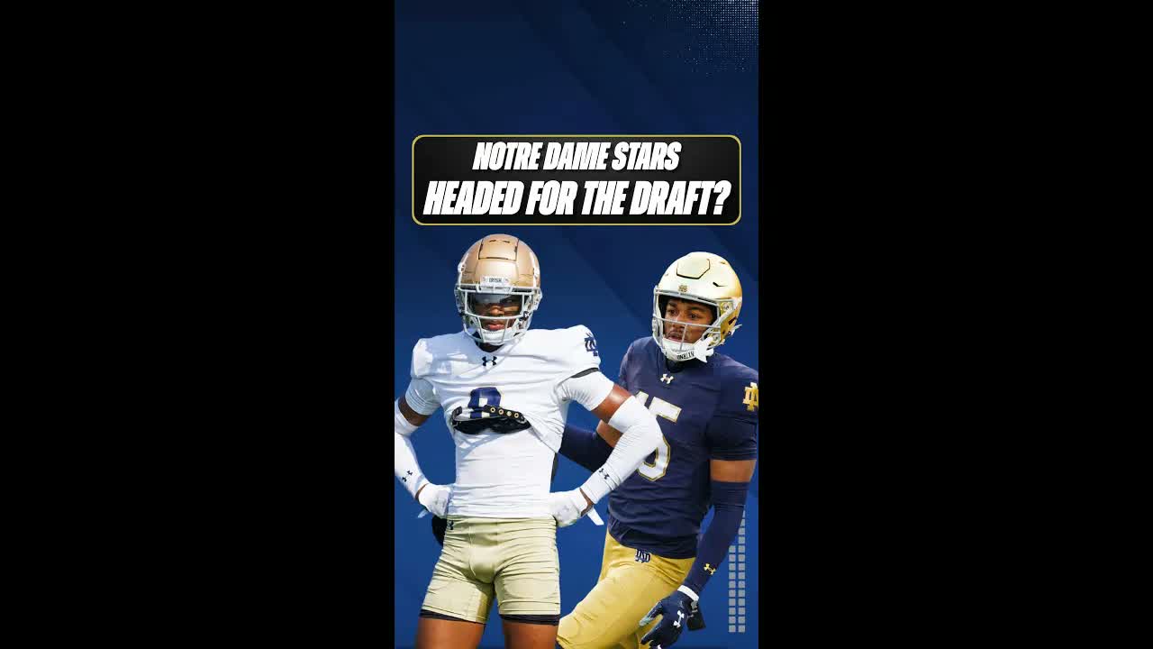 Two Notre Dame Stars Could Go First Round in the 2027 NFL Draft 👀