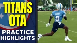 Titans OTA Highlights: Carnell Tate, and Calvin Ridley show off in Week 3
