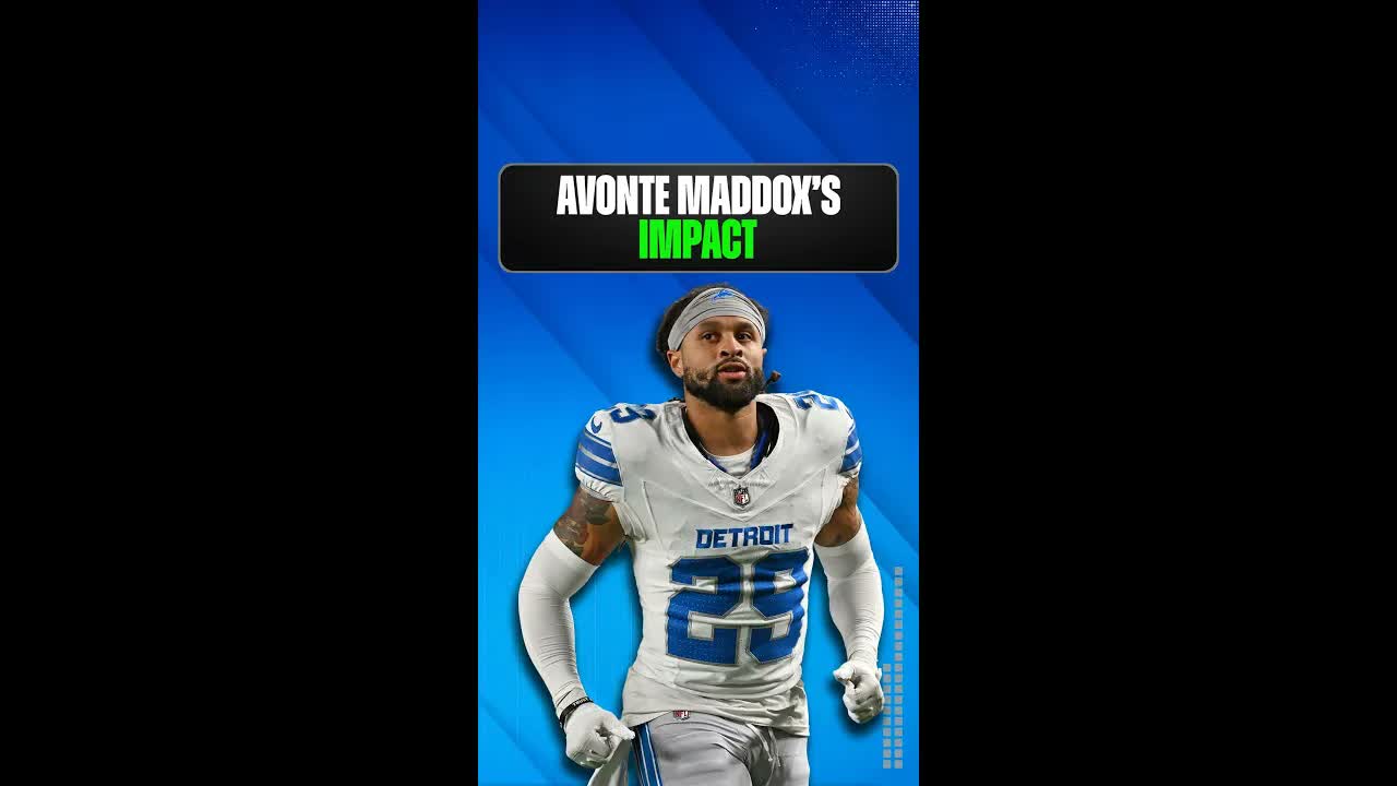 #Lions Have an Underrated Safety Weapon in Avonte Maddox #NFLNews episode artwork