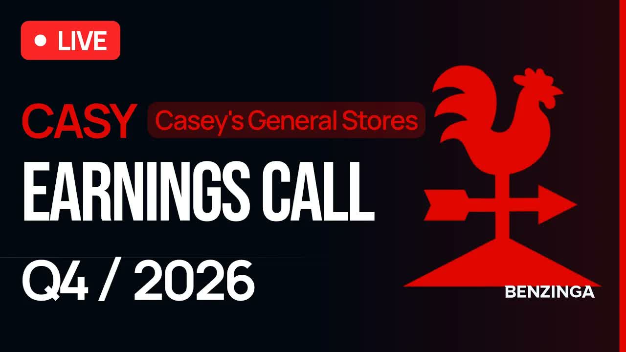Casey's General Stores Q4 FY26 Earnings Call | $CASY | 🔴 WATCH LIVE