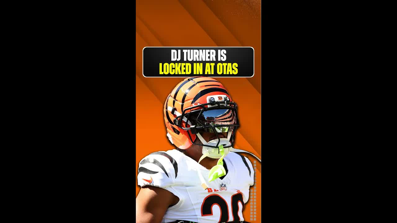#CincinnatiBengals cornerback DJ Turner is FOCUSED at OTAs! #WhoDey #RuleTheJungle #NFL #NFLNews episode artwork