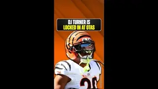 #CincinnatiBengals cornerback DJ Turner is FOCUSED at OTAs! 😤 #WhoDey #RuleTheJungle #NFL #NFLNews