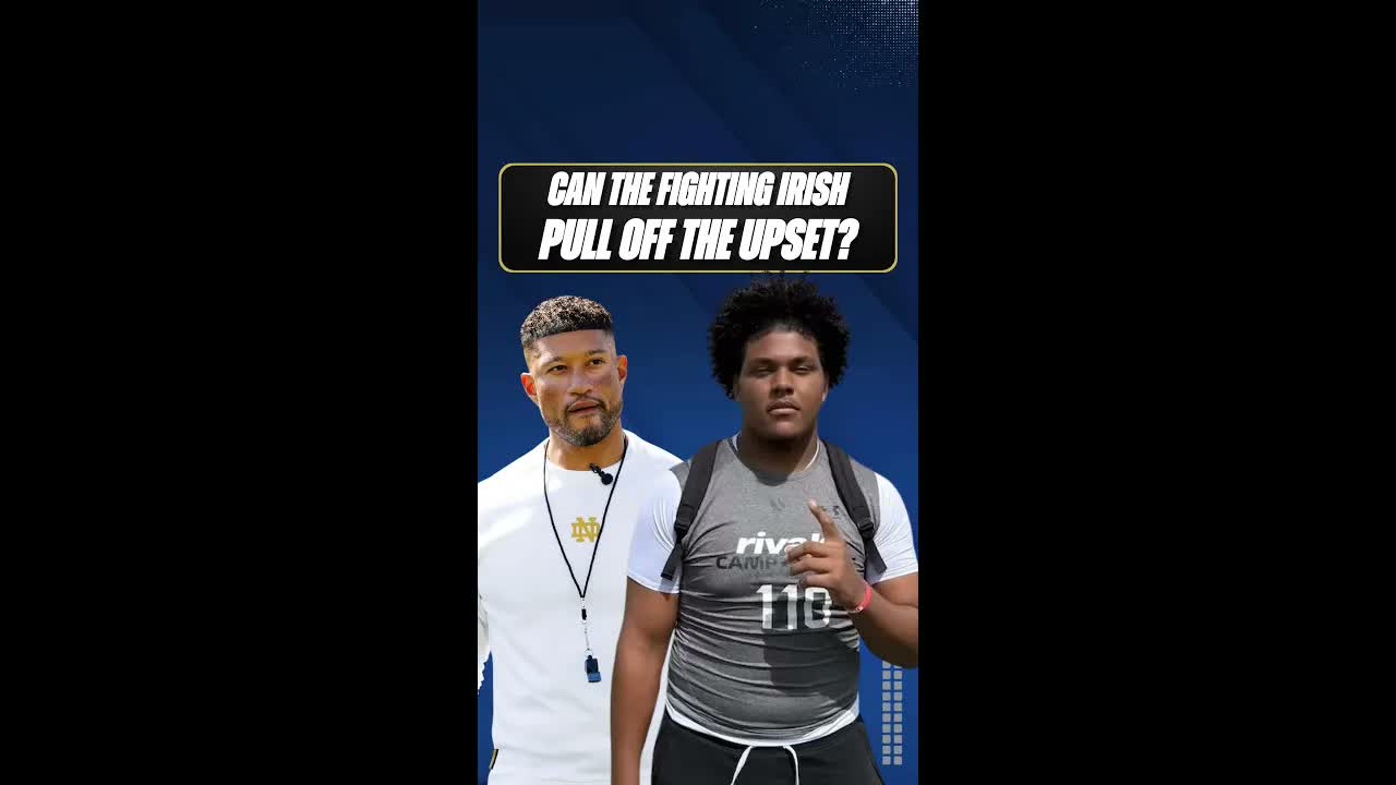 Notre Dame can pull off a potential recruiting UPSET against the SEC!