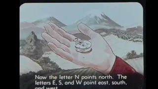 Reading Directions On Maps (silent, filmstrip)