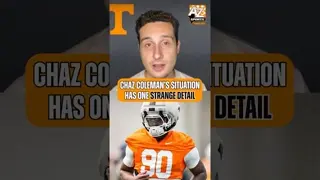 Could the #Vols have prevented this drama with Coleman? 🤔 #TennesseeVols #chazcoleman #football