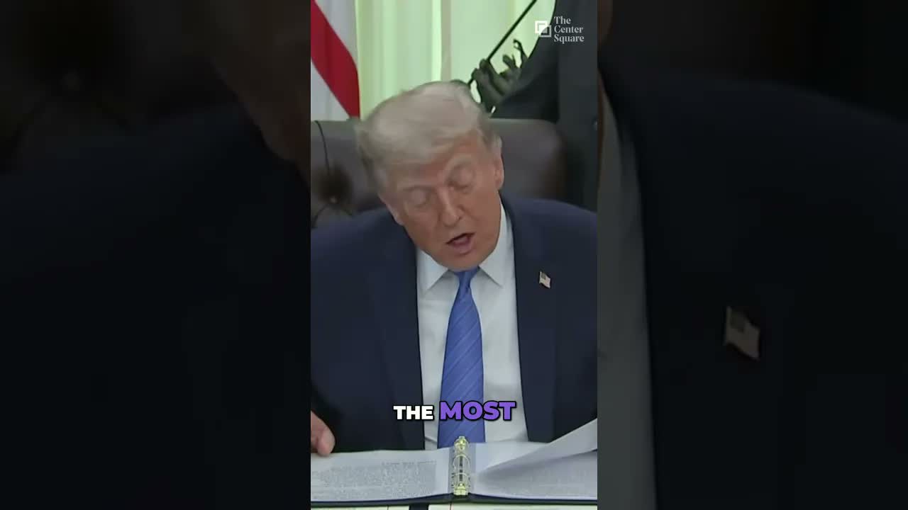 Trump Credits Immigration Policies For Sharp Drop In Illegal Crossings