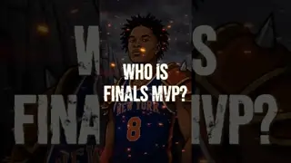 Who is the Finals MVP through 4 games?! #nba #knicks