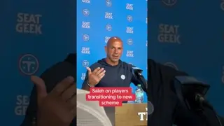 “I think guys have been doing a really good job”. #tennesseetitans #robertsaleh #nflfootball #shorts