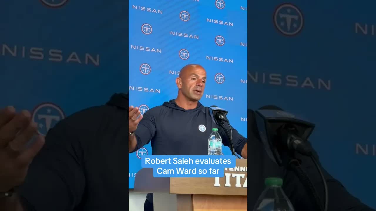 “I think it’s safe to say we’ve got a really good quarterback”. #tennesseetitans #camward #football