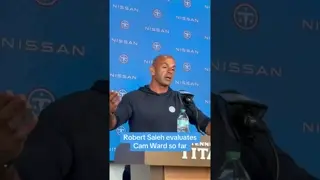 “I think it’s safe to say we’ve got a really good quarterback”. #tennesseetitans #camward #football