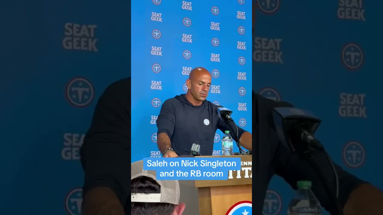 The #tennesseetitans will roll with Pollard and Spears this year. #robertsaleh #runningback #nfl