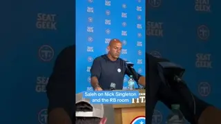 The #tennesseetitans will roll with Pollard and Spears this year. #robertsaleh #runningback #nfl